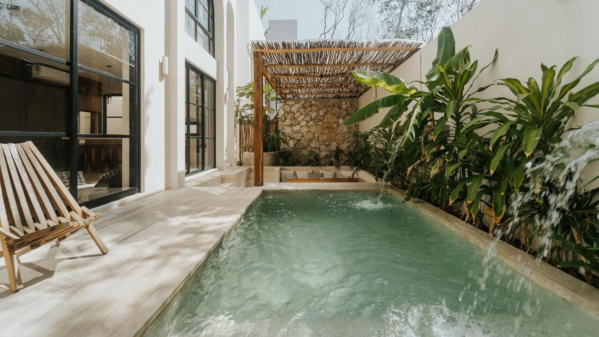 Villa Viento 4Br 8Pp Private Pool Rooftop Security Tulum