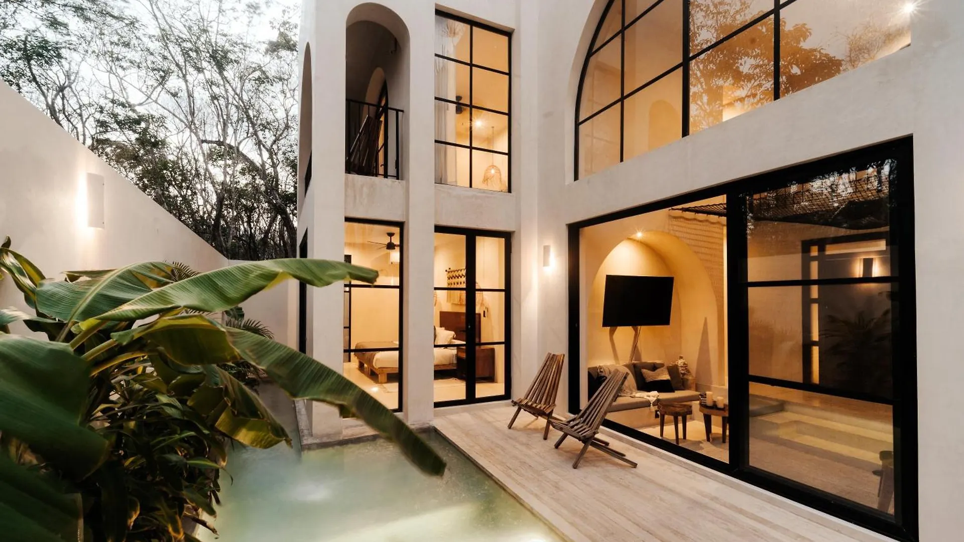 Villa Viento 4Br 8Pp Private Pool Rooftop Security Tulum Mexico