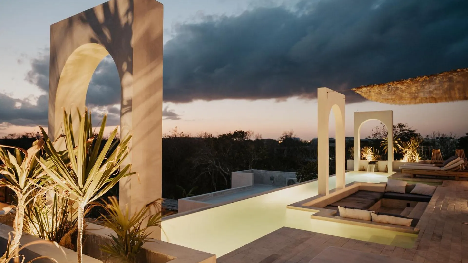 Villa Viento 4Br 8Pp Private Pool Rooftop Security Tulum Mexico