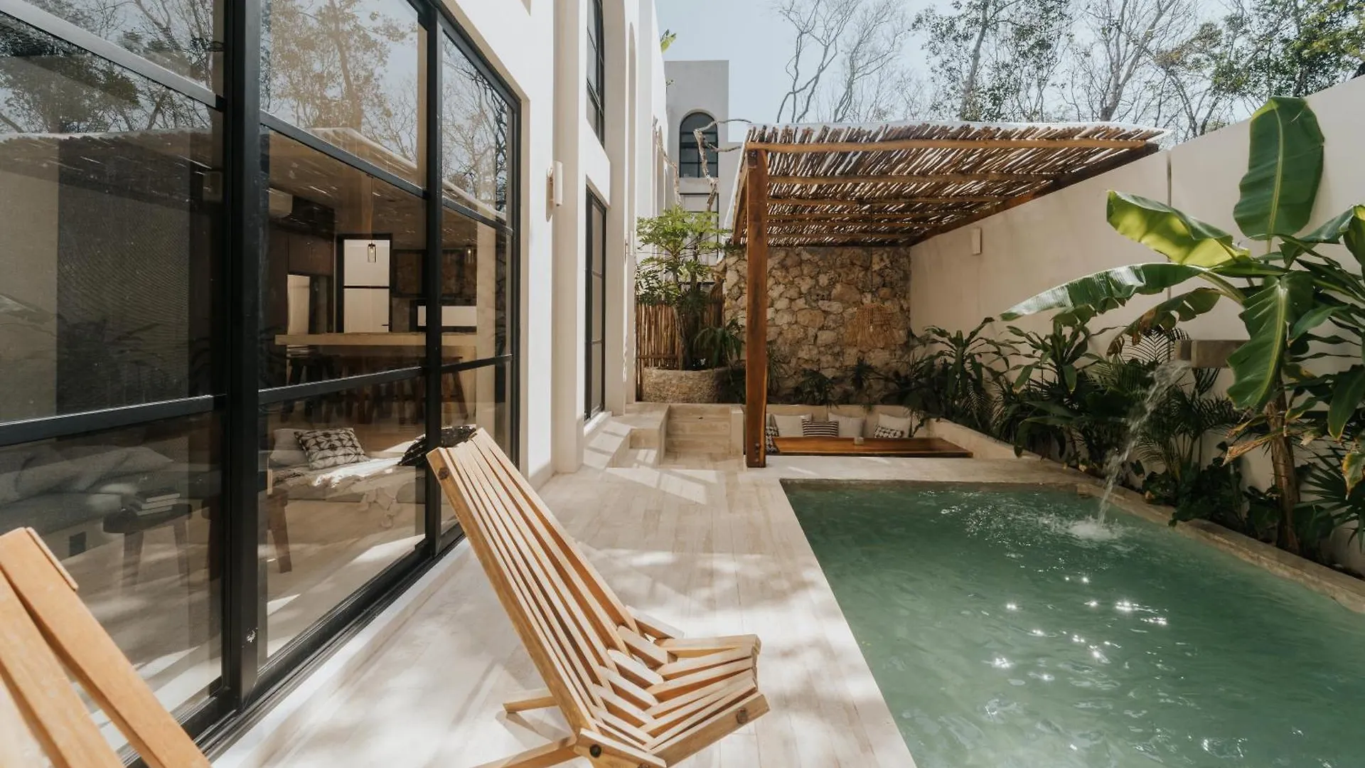 Villa Viento 4Br 8Pp Private Pool Rooftop Security Tulum
