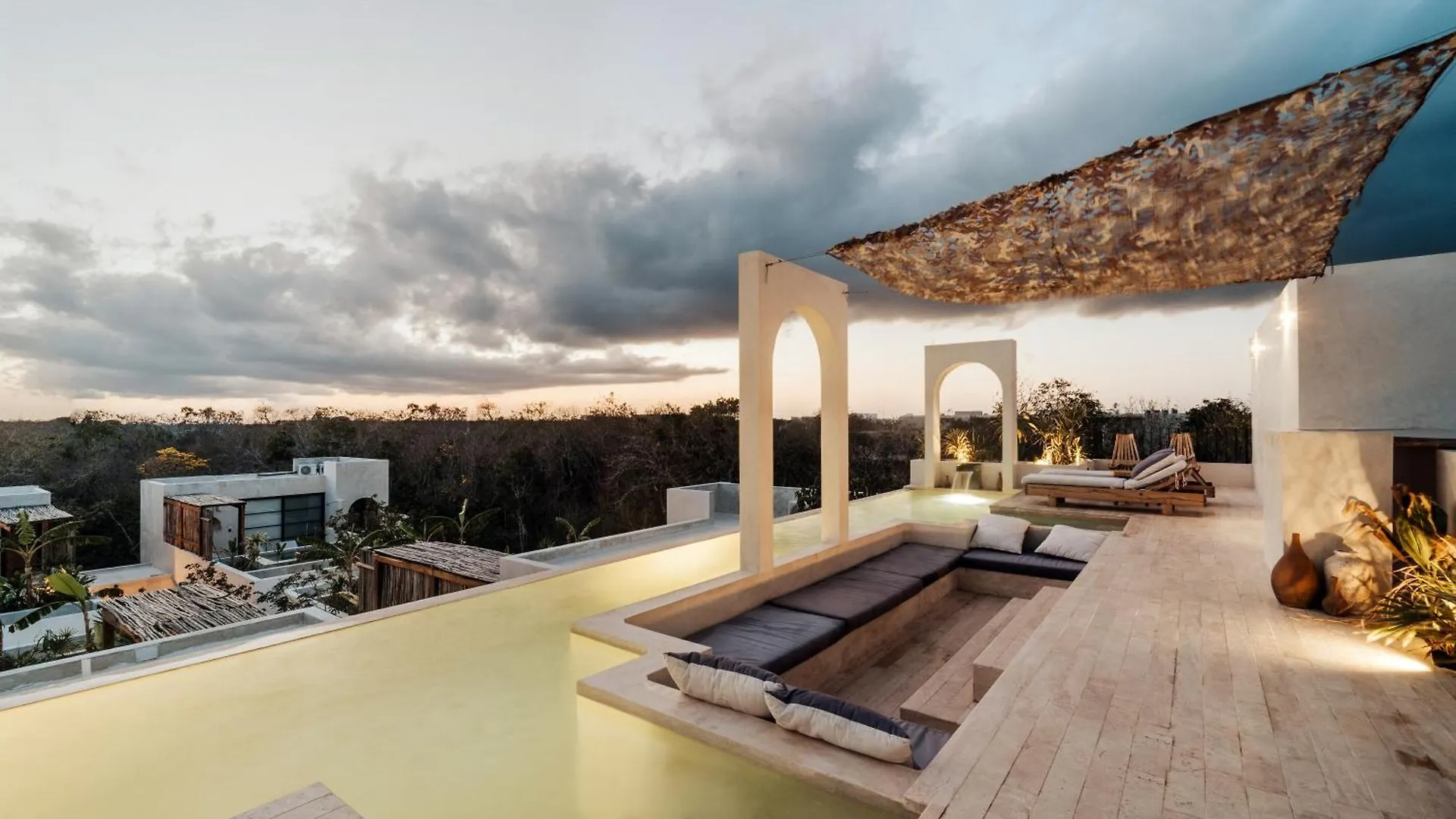 Villa Viento 4Br 8Pp Private Pool Rooftop Security Tulum