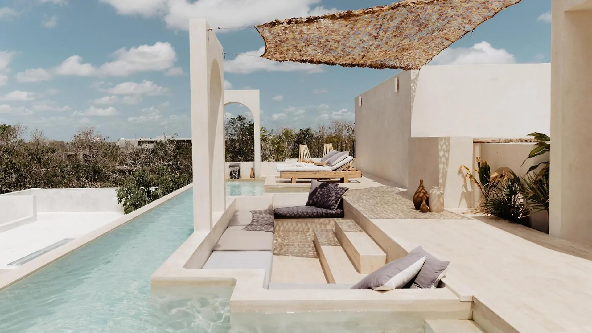 Villa Viento 4Br 8Pp Private Pool Rooftop Security Tulum Mexico