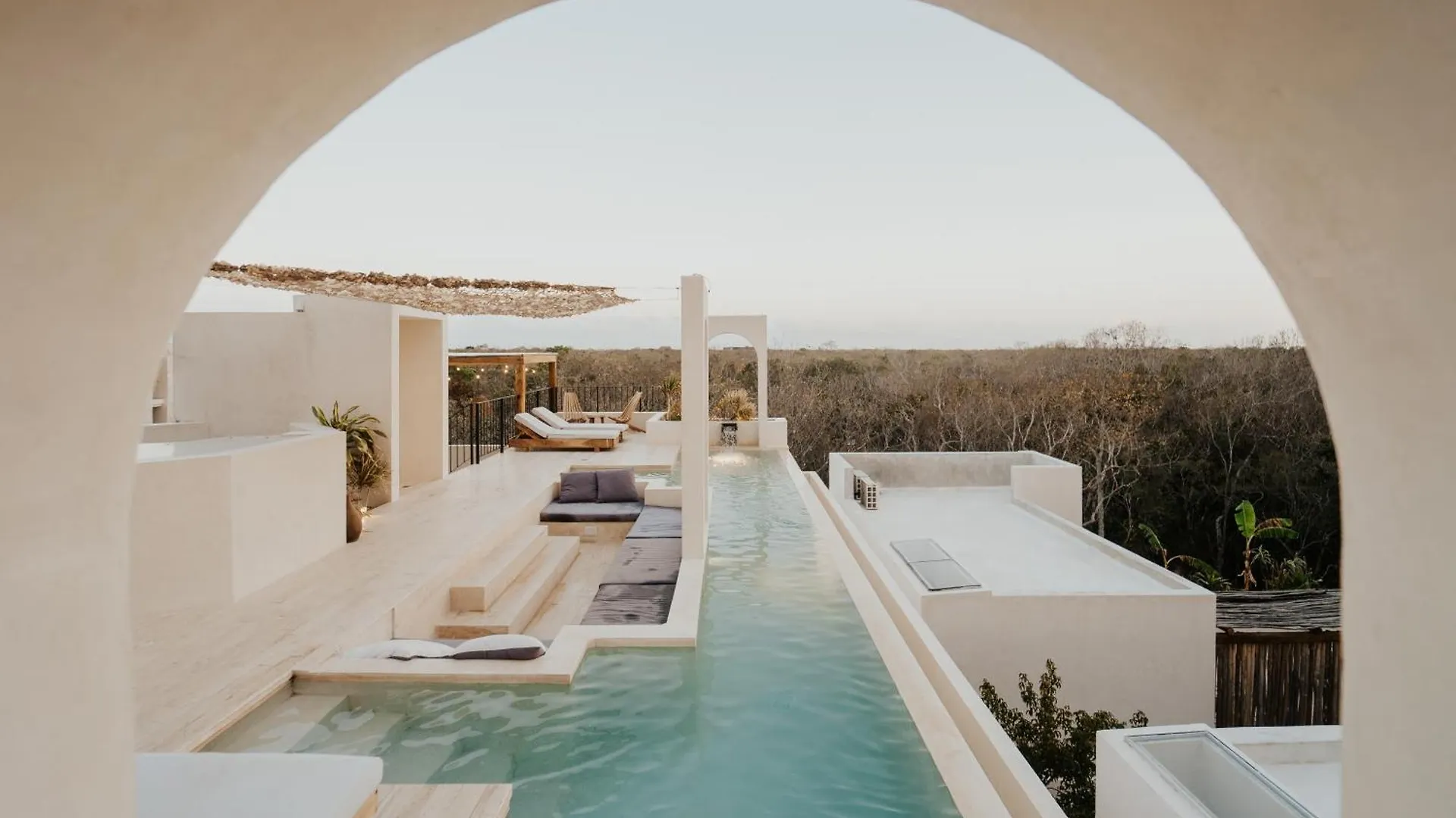 Villa Viento 4Br 8Pp Private Pool Rooftop Security Tulum Mexico