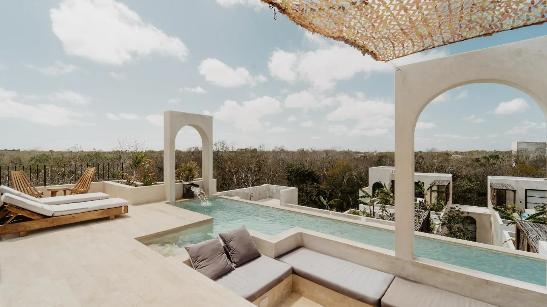 Villa Viento 4Br 8Pp Private Pool Rooftop Security Tulum