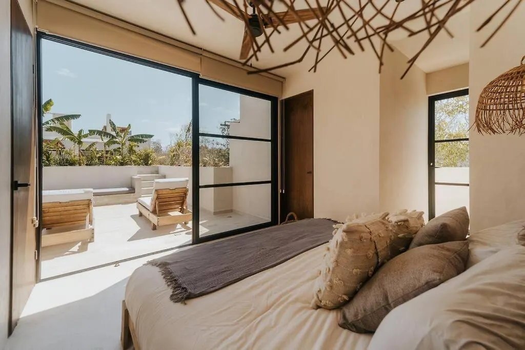 Villa Viento 4Br 8Pp Private Pool Rooftop Security Tulum