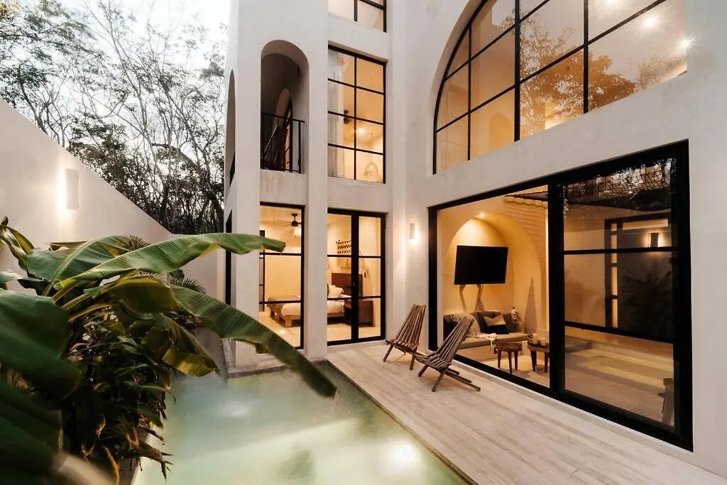 Villa Viento 4Br 8Pp Private Pool Rooftop Security Tulum