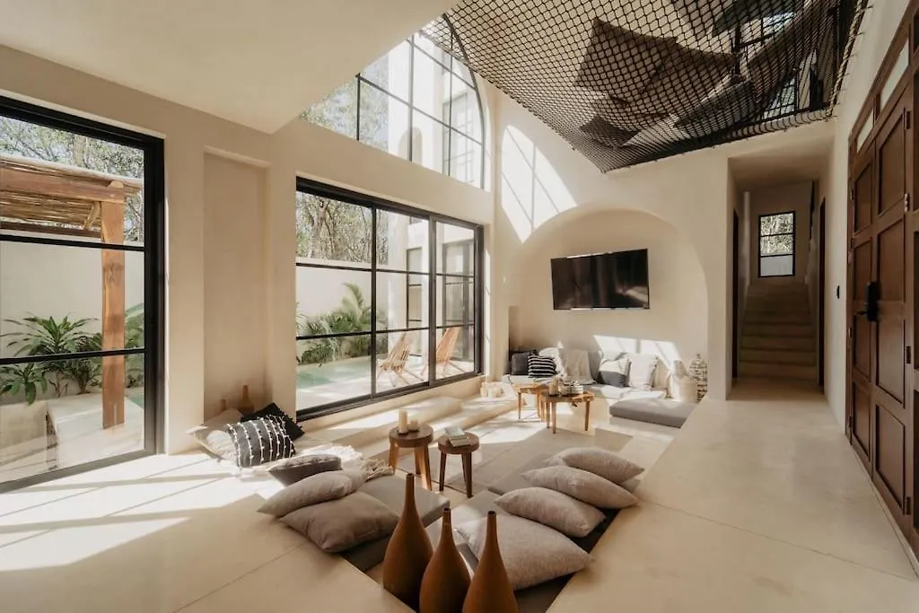 Villa Viento 4Br 8Pp Private Pool Rooftop Security Tulum 0*,  Mexico